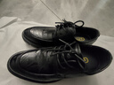 戈耐（GENAI）男士休闲皮鞋男生新郎结婚隐形内增高百搭潮商务鞋真皮透气男鞋子 黑色【真牛皮】10cm内增高 Z83 38 (240mm) 实拍图