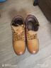 骆驼（CAMEL）王俊凯同款马丁靴高帮秋户外工装大黄靴男 G15W136025 沙漠黄 39 实拍图
