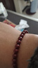 朱砂红手串情侣款本命年新款转运珠紫金砂伴生矿石手链 6mm手串 实拍图