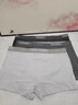 南极人男士内裤男式纯棉平角裤头抗菌防螨透气四角男生短裤衩4条XL 实拍图