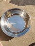 【不锈钢】和面盆厨房烘焙家用火锅盆洗菜打蛋汤锅盆醒面盆料理盆 32cm【秒杀专享】不锈钢 和面盆 实拍图
