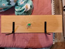 王星和月墙上置物架墙壁一字板挂墙免漆板墙面壁挂书架悬空隔板收纳置物板 胡桃色20*40 实拍图
