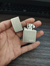 ZIPPO打火机之宝防风煤油 仿古银-商标 生日礼物送老公送男友 单机 实拍图