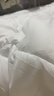富安娜 舒暖 纤维被子冬季被芯 双人磨毛冬厚被 约7斤 230*229cm 白色 实拍图