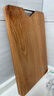 京东京造 菜板 砧案板切菜家用双面实木抗菌 【乌檀整木】40*27*2.5cm 实拍图