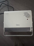 美的（Midea）暖风机浴室取暖器办公室电暖器气浴室暖风机家用制热风机迷你小太阳电暖风防水 【25年全新升级】可调风口冷暖可用 机械式 实拍图