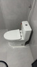 九牧（JOMOO）马桶 家用虹吸式马桶大冲力节水坐便器 防臭瞬冲 易洁抗菌马桶 行业爆款-双旋暴风冲11370-400坑 实拍图