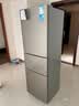 美的（Midea）【囯家补贴30%】冰箱三开门 一级能效 家用 220/239/271升多门风冷无霜直冷大冷冻空间节能低噪 219升银 三门三温 美的出品华凌 实拍图