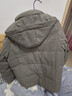 雪中飞鹅绒羽绒服男士短款脱卸帽加厚保暖休闲商务秋冬外套男装185 实拍图