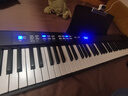 卢森（Rosen）P1电子琴成人88键儿童初学者入门折叠电钢琴乐器 P10DX星耀炫黑丨力度手感+折叠款 套餐二：标配+加厚琴包 实拍图