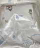 十月结晶婴儿包单秋冬季新生儿婴儿包被防惊跳纯棉抱被产房用品 云端小兔【春夏单层】柔软包边 85*85cm 实拍图