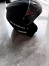 凤凰（Phoenix）新国标A类3C认证电动车摩托车头盔双镜片防雾防风保暖哑黑 男女四季通用电瓶车3/4半盔冬季安全帽 实拍图