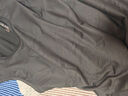 策息加绒保暖打底可选坎肩背心T恤男短袖夏季马甲男训练跑步运动健身 黑色+浅灰 XL -建议110-130斤左右 实拍图