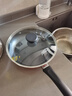 爱仕达（ASD）平底锅不粘锅家用煎锅 牛排早餐煎蛋锅 24cm电磁炉燃气灶通用8124 实拍图