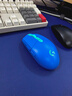 罗技（G）G304 LIGHTSPEED无线鼠标 游戏鼠标 轻质便携 鼠标宏 绝地求生FPS英雄联盟吃鸡 生日礼物 蓝色 实拍图