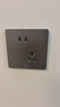 公牛（BULL）开关插座面板全屋套装G12灰色五孔一开墙壁暗装超薄墙面官方旗舰 斜五孔10只【优先发货】 实拍图