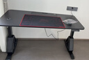 傲风A4Pro电竞桌实木电动升降电脑桌办公书桌子国家补贴黑色1.4*0.7m 实拍图