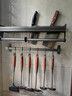 九牧厨房挂件置物架套装壁挂免打孔锅盖架调料置物架刀架挂钩砧板架 【枪灰】厨房挂件置物5件套 实拍图