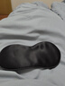 TA真丝眼罩桑蚕丝睡眠遮光透气男女士通用午睡觉舒适夏日冰凉感黑色 实拍图