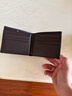 七匹狼钱包男士真皮横短款多卡位卡包新年礼物生日礼送男友头层牛皮钱夹 升级卡位款啡色 实拍图