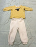 优衣库婴幼儿宝宝UT Clay Animation压线睡衣长袖起居套装478442 44 亮黄色 100 实拍图