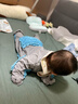 秋冬儿童婴儿纯棉连体衣长袖爬服衣服连体衣衣服睡衣 灰色 包手包脚 90cm 实拍图