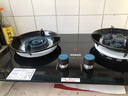 荣事达燃气灶天然气家用一级能效液化气煤气灶双灶台嵌入式台式两用灶具 钢化玻璃 定时鸳鸯猛火+防烫电量 液化气 实拍图
