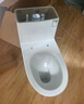 松鲸 卫浴家用马桶坐便器大冲力超漩虹吸式静音连体座便器小户型马桶 升级款【超大冲力】400坑距 实拍图