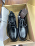 京甄良工男士商务正装吸湿透气防滑耐磨柔软真牛皮皮鞋 黑色二层牛皮 40 实拍图