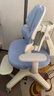 护童（Totguard）儿童学习椅可调节升降学生正姿四背坐姿椅 G985_奇思蓝 带脚踏 实拍图