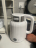 美的（Midea）艺术家电热水壶烧水壶养生自动断电2L大容量无缝电水壶316L母婴级不锈钢恒温壶11档温控MK-SH59-Q 实拍图