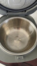 美的（Midea）电饭煲大布丁0涂层电饭锅4升316L不锈钢内胆3-4人家用多功能无涂层微压智能预约RE487S品牌官方 实拍图