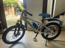 凤凰（Phoenix）儿童自行车山地车男女学生脚踏车6-15岁童车 霸道 白蓝色 20寸 实拍图