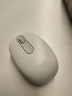 罗技（Logitech）M196 无线蓝牙鼠标 办公鼠标 笔记本商务办公家用 小巧便携 对称手型 珍珠白 实拍图