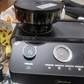 美的（Midea）【新年礼物】半自动咖啡机冷萃全自动研磨一体机家用磨豆机意式浓缩双锅炉可视压力GE5810 实拍图