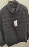 京东京造【air+零压排骨羽绒】轻薄羽绒服男外套冬90鸭绒立领  曜石黑XL 实拍图