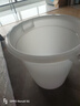 福爱家加厚45升水桶大白桶大水桶垃圾桶大容量塑料储水桶 装水约90斤 实拍图