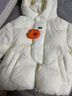 巴拉巴拉童装宝宝羽绒服三防男童冬装女童连帽外套萌趣2025新款面包服外套 实拍图