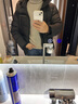 皮尔卡丹100%纯羊毛衫可翻高领毛衣男士加绒加厚冬季保暖中年针织打底衫 杏色 XL 52 180推荐140-160斤 实拍图