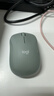 罗技（Logitech）M221 轻音鼠标 无线鼠标 办公鼠标 对称鼠标 带无线微型接收器 薄荷绿 实拍图