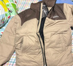 雪中飞新款百搭时尚休闲斜插式口袋男女同款短款立领羽绒服 浅咖 2XL 185/100A 实拍图
