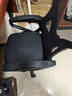 锦汐 电脑椅家用办公椅子靠背人体工学椅学习转椅老板座椅游戏电竞椅 【二代升级款】黑框黑网+乳胶 实拍图