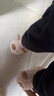幸福玛丽（Cheerful Mario）绵羊儿童秋冬室内包跟保暖防滑男女童软底防滑包跟棉拖鞋 实拍图