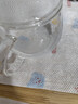 富光花茶杯透明茶杯内胆茶水分离杯办公室玻璃杯子水杯350ml 实拍图