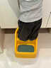 奔麦 儿童垫脚凳折叠防滑宝宝洗手台阶梯婴幼儿洗漱凳马桶踩脚凳子 洛比黄【稳固加厚 稳坐稳站】 实拍图
