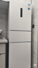 美的（Midea）239升三门冰箱白色家用小户型三开门风冷变频一级能效节能宿舍租房电冰箱MR-251WTPE【国家补贴】 实拍图