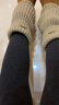 小野和子【杨幂同款】羊毛棉裤袜女秋冬季保暖秋裤打底裤加绒加厚连裤袜 实拍图