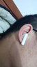 荣耀 Earbuds A  蓝牙耳机  40小时强劲续航 镀钛动圈 降噪通话 游戏低时延 晨雾白 实拍图
