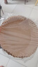 空气炸锅纸盘家用吸油纸垫食物烤箱烘焙硅油纸锡纸烧烤工具盘烤盘 空气炸锅纸100只装 实拍图