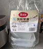 美丽雅 一次性饭盒方形1000ml*50套 快餐外卖打包野餐盒碗加厚带盖塑料 实拍图